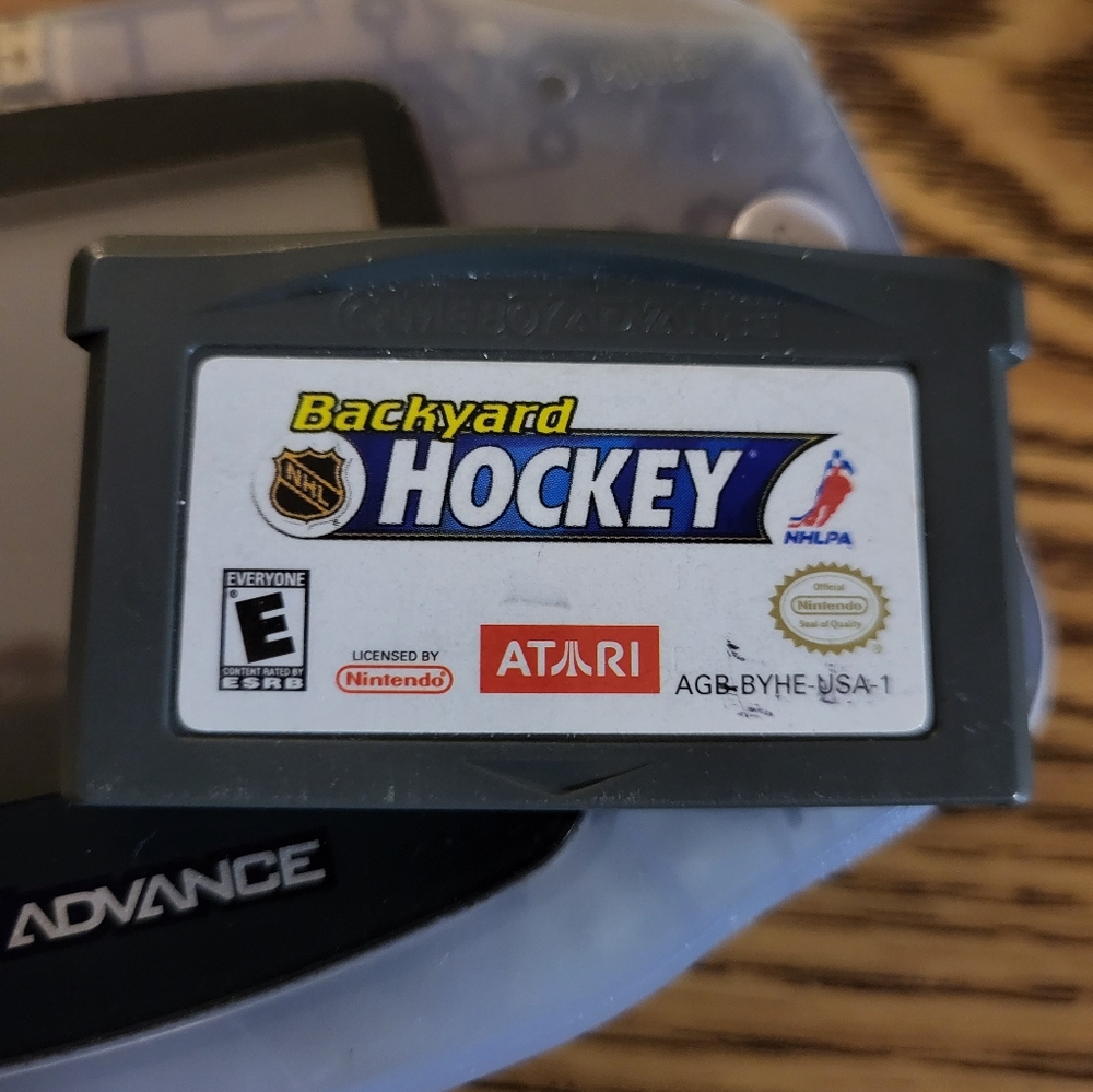 2003 Backyard Hockey Nhl for Gameboy Advance
